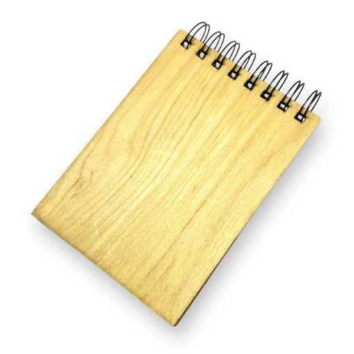 Anotador A6 Tapas de Madera con logo - Imagen 3