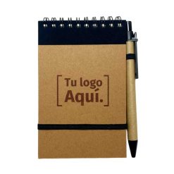 Set de Anotador Eco 820 y Lapicera con logo