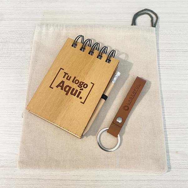 Set Anotador A7 Mini de Madera con Lápiz - Imagen 5