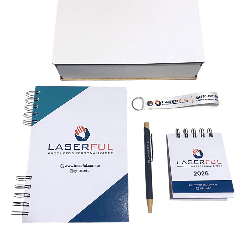 Set de Regalo N9 Full Color con Logo 5 Piezas