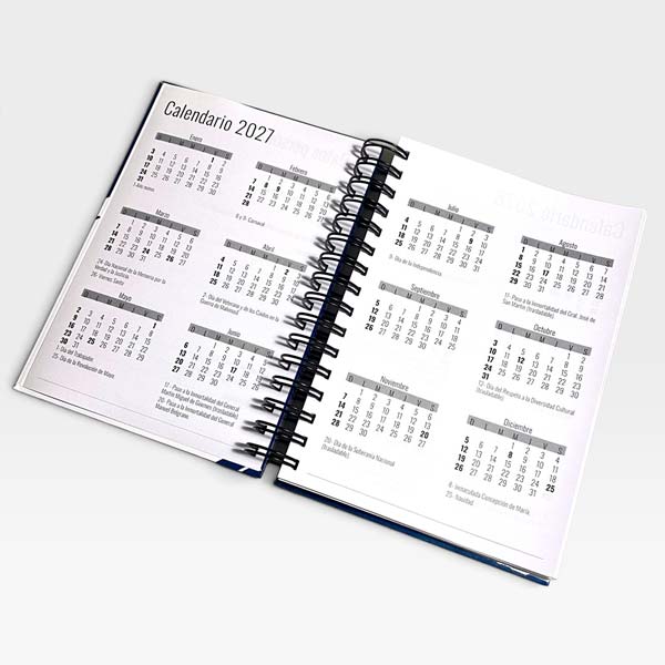 Agendas A5 Full Color con logo - Imagen 4
